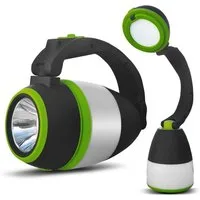 Maclean LED Taschenlampe MCE298, 3in1 Multifunktion: Camping - Taschenlampe, Powerbank-Funktion