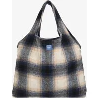 Roxy Schultertasche SUNDAZED FLANNEL TOTE, aus Polyester
