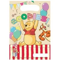 Procos Geschenkbox Geschenktüte PVC Pooh ABC, 16x23cm/6St.