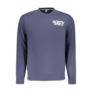 North Sails Blaues Baumwoll-Herren-Sweatshirt
