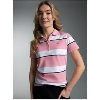 Trigema Poloshirt TRIGEMA Polo Shirt in Ringelmuster (1-tlg)