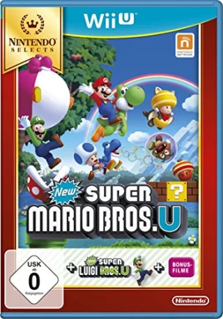 New Super Mario Bros. U + New Super Luigi U - Nintendo Selects - [Nintendo Wii U]