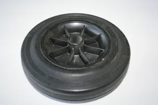 ELMAG Gummi-Rad Ø 200mm, Bohrung 20mm, Breite ca. 58mm - 9504218