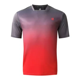 Dare 2B - "Trackstand II" T-Shirt für Herren (Boulevardgrün/Leuchtend Rot)