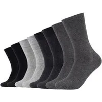 s.Oliver Socken essentials (8-Paar, 8 Paar) mit weichem Bund