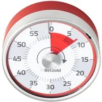 Betzold Kurzzeitmesser - Automatik-Timer mit Magnet – Mechanisch, Zeit-Management Klassenzimm