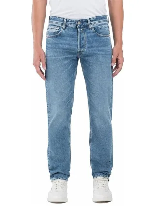 Herren Medium Blaue Grover Jeans