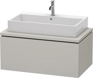 Duravit L-Cube Konsolenwaschtischunterbau wandhängend Betongrau Matt 920x547x400 mm - LC581300707 LC581300707