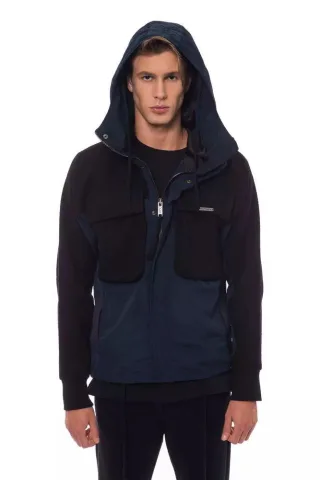 Kapuze Jacke im Color-Block-Stil