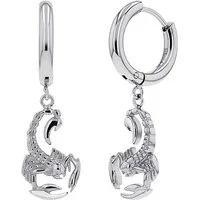 Amor Paar Creolen Scorpions by Amor, Skorpin-Motiv