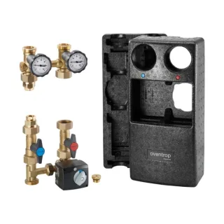 Oventrop Regumat Kessel-Anbindesystem 1356250 ohne Pumpe, mit Wärmemengenzähler