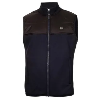 Calvin Klein - Weste für Herren, Hybrid, Hochleistungsmaterial, Emblem (Marine)