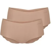 sloggi Panty zero Modal saumlos, keine Abdrücke, Wellenkante, im 2er Pack