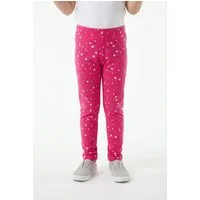 happy girls Sweatleggings im tollen Sternen-Herzen-Alloverprint