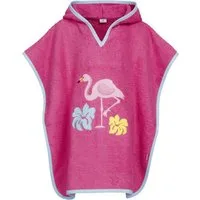 Playshoes Badeponcho Frottee-Poncho Flamingo