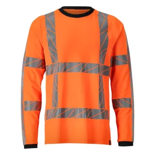 MASCOT Herren Langarmshirt Hi-vis Orange Hi-vis Orange 3XL - 24081-771-14-3XL