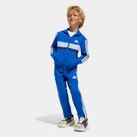 adidas Sportswear Trainingsanzug SEASONAL ESSENTIALS TIBERIO 3-STREIFEN KIDS (2-tlg)