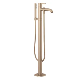 KLUDI NOVA FONTE Pura Stand Wannenfüll-Brause-Einhandmischer Brushed Bronze 38590N115