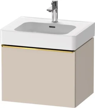 Duravit D-Neo Waschtischunterbau wandhängend Taupe Matt 584x452x440 mm - DE4276034910000 DE4276034910000