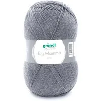 Gründl Wolle 400g Big Mamma uni Großknäuel Strickgarn Häkelgarn Häkelwolle, 1040,00 m (Wolle zum Stricken und Häkeln, pflegeleicht, waschbar, schnell trocknend, wollartiger Charakter), Wolle ohne Schurwolle