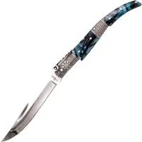 Third Taschenmesser Third Taschenmesser Ratschenmesser, Acryl mit Flachreliefbacken, 13cm, (1 St), Acrylbacken mit Edelstahlrelief