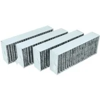 vhbw Aktivkohlefilter passend für Bosch Series 6/8 PVQ711F15E, PVQ721F25E, PVQ731H26E, Zubehör für Bosch Series 6/8 PVQ711F15E PVQ721F25E PVQ731H26E PVQ795F25E PVQ811F15E PIE695B15E