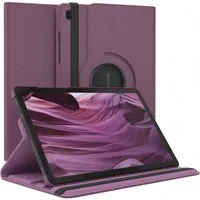 EAZY CASE Tablet-Hülle Rotation Case für Samsung Galaxy Tab A7 10,4 Zoll, Tablet-Hülle Bookstyle Case Fullcover Schutz Tasche Stehfunktion Lila