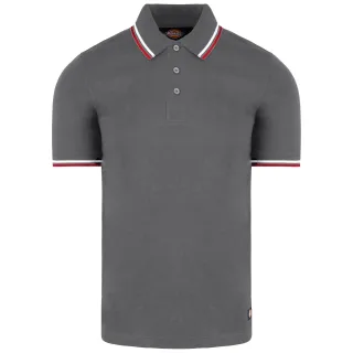 Dickies Riverton Mens Grey Polo -Hemd