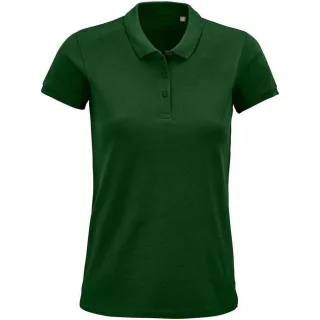 SOLS Damen/Damen Planet Bio-Poloshirt (flaschengrün)