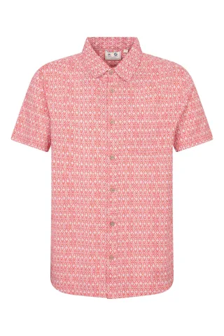 Mountain Warehouse - "Preston" Hemd für Herren (Feuriges Korallenrot)