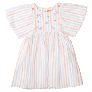 STACCATO - Md.-Kleid, Streifen soft white str. - Gr. - 122