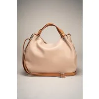 GALINI Handtasche Gabriella Damentasche Echtleder, Henkeltasche, Umhängetasche, Echt Leder, Made in Italy, geräumig, weiches Leder, modisch