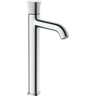 Duravit White Tulip Waschtischarmatur WT1040002010 ohne Zugstangen-Ablaufgarnitur, Ausladung 160mm, chrom