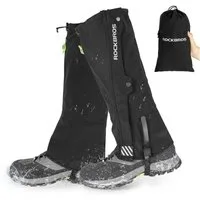 ROCKBROS Gamaschen Gamaschen Wasserdicht Warm Regengamaschen Schnee Gaiters zum Outdoor, Abriebfest, wasser- und winddicht