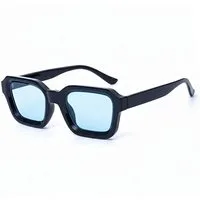 salazar.plus Sonnenbrille Dick Rechteckig Premium Unisex Klotzig Damen Herren Brille