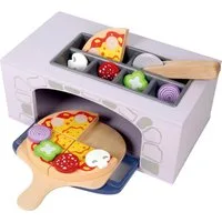 CHIC2000 Spielküche Pizzaofen, bunt Holz, aus Holz