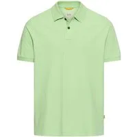 camel active Poloshirt normale Passform, Polokragen, 2-Knopf-Form, mit Logo-Stickerei
