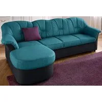 DOMO collection Ecksofa FLORES Schlafsofa, 233x142x86 cm, L-Form, whlw. mit Bettfunktion, whlw. mit Federkern