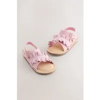 Next Sandalen mit Raffung und Schnallenverschluss Sandale (1-tlg)