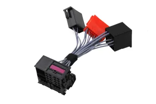 Original Kufatec Kabel Erweiterung Adapter Navigationseinheit RNS-E für Audi A3 8L 8P A4 B5 B6 B7 8E 8D A6 4B C5