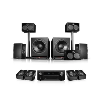 SYSTEM 6 THX + DENON X3800H für Dolby Atmos "5.2.4-Set"