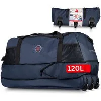 cocoono Reisetasche Faltbare Reisetasche mit Rollen 120 L – XXL Rolltasche
