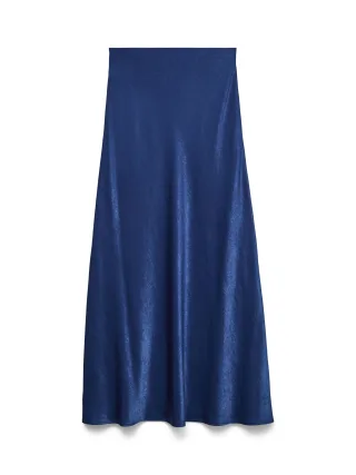 VERO MODA - VMVINA JOSSE HW ANKLE SKIRT WVN Navy Peony - Gr. - M