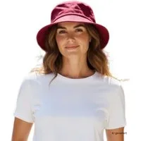 Taschen4life Sonnenhut Leinen Hut Größenverstellbar, unisex, Fischerhut