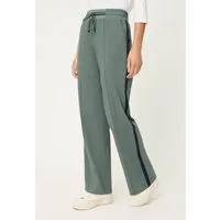 Olsen Stoffhose Hose mit elastischem Bund, Tunnelzug und Bindeband