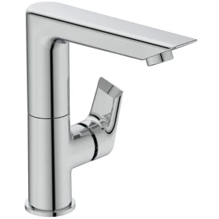 Ideal Standard WT-Armatur TESI, 5 l/min.,m.Ablgarn., m.hohem schwenkb.Ausl.,Ausld.147mm,Chrom, A6754 A6754AA