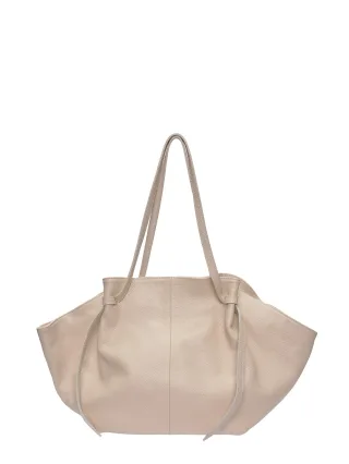 Roberta M Beige Rindsledertasche