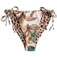 Next Bikini-Hose Wendebare Bikinihose mit seitlicher Bindung (1-St)