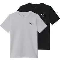 PUMA T-Shirt Puma Kinder T-Shirt 2er-Pack Ess Logo Tee B 692314