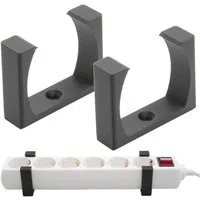 TSB Werk Wandhalterung Steckdosenleiste Halterung Steckdosenhalter Steckdose Steckdosenleiste, Steckdosenhalter, Steckdose, Universal